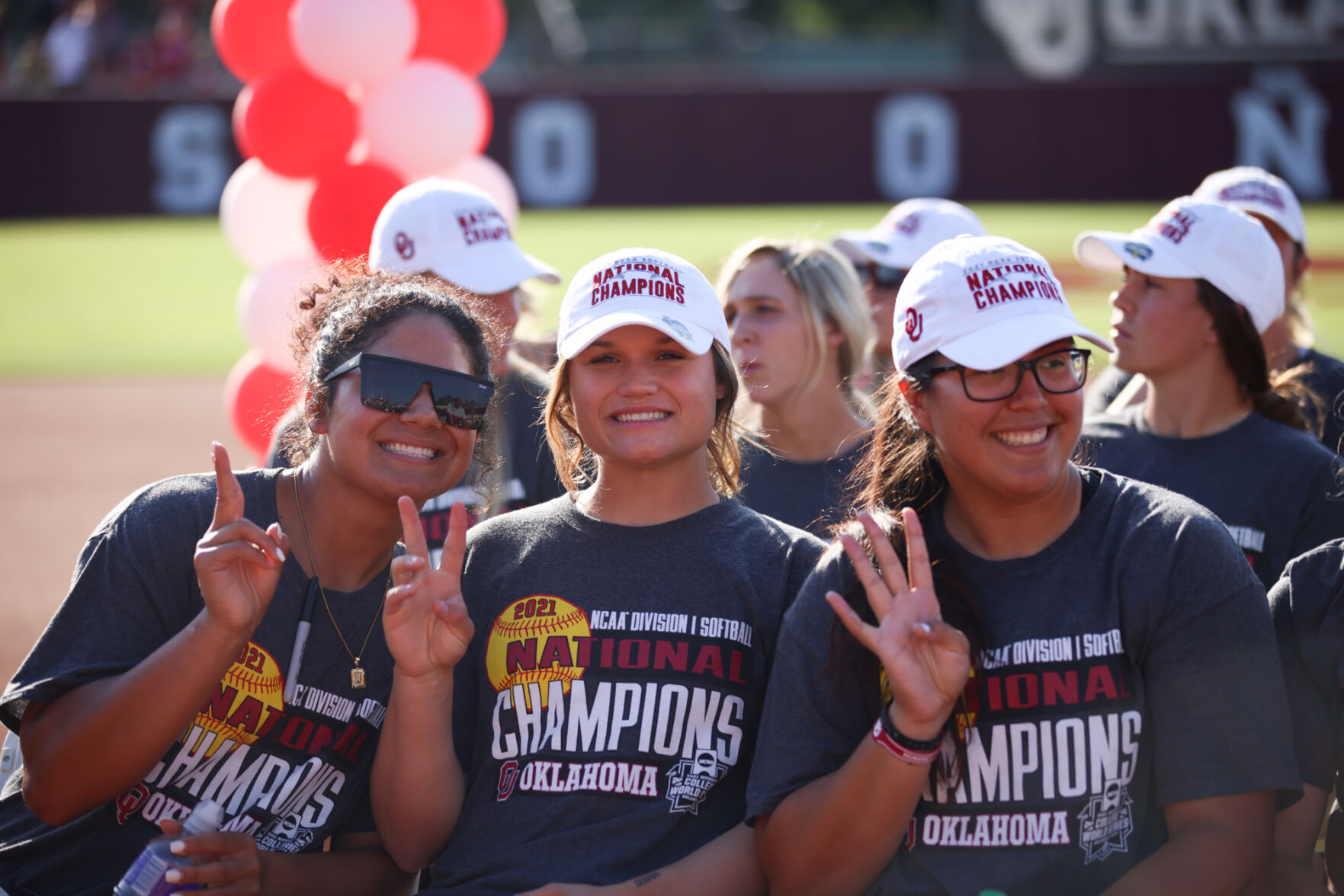 Jocelyn Alo, Shannon Saile and Giselle Juarez